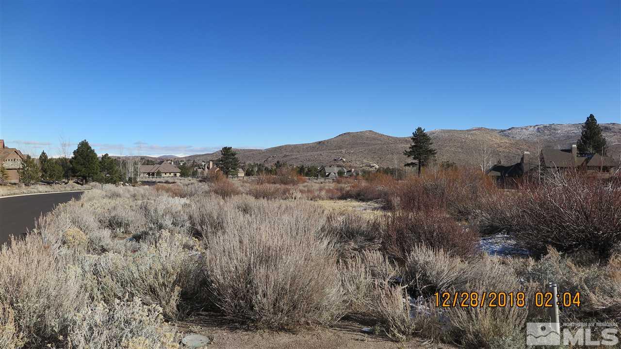 926 De Chardin Lane Reno, NV 89511 - Photo 8 of 24 a view of a dry field with trees in the background