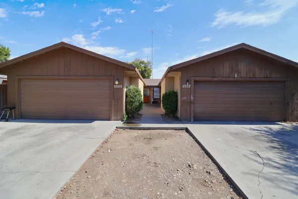 an aerial view of a city with lots of residential buildings