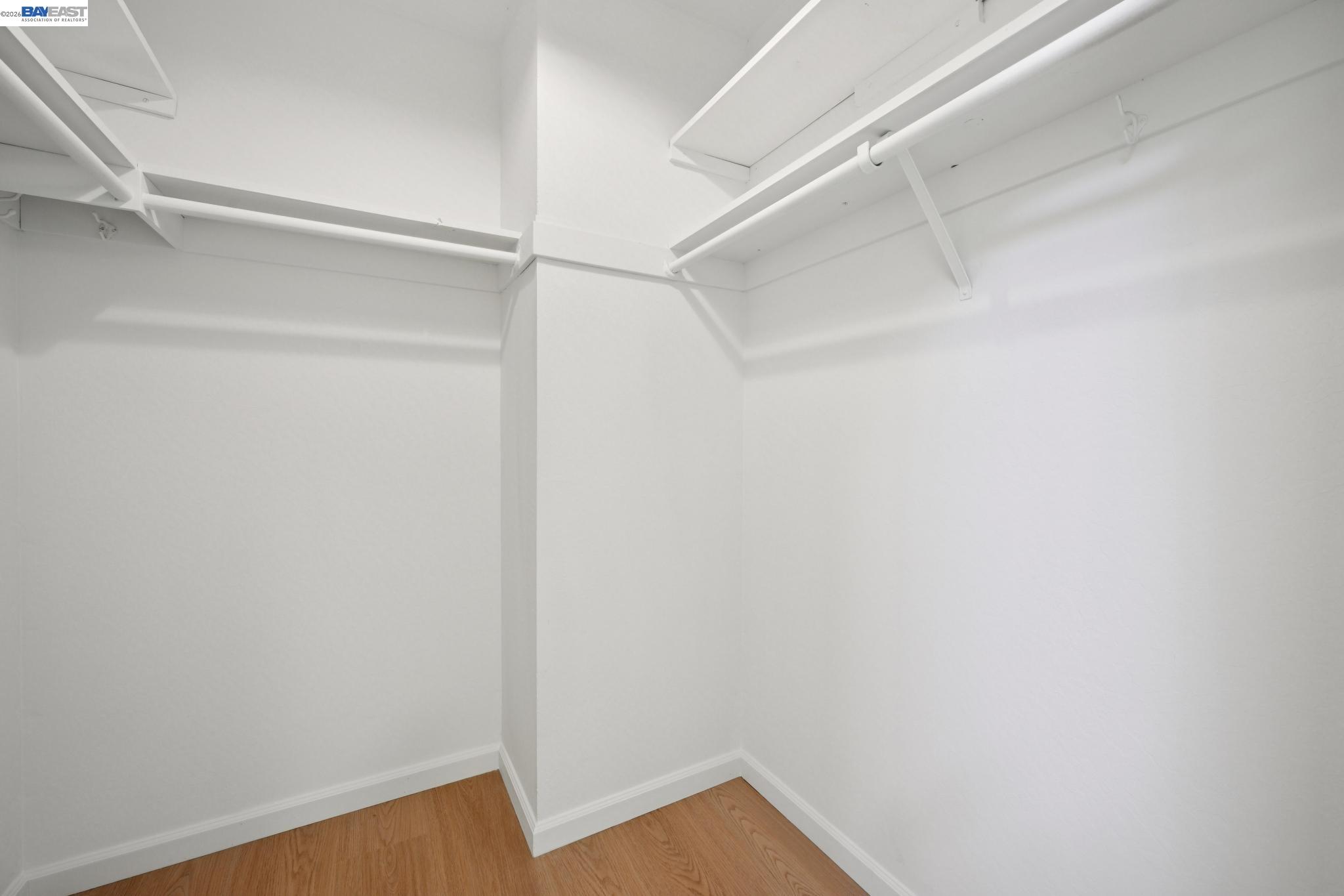 3201 Phoenix Lane Alameda, CA 94502 - Photo 33 of 58 a view of walk in closet with empty racks