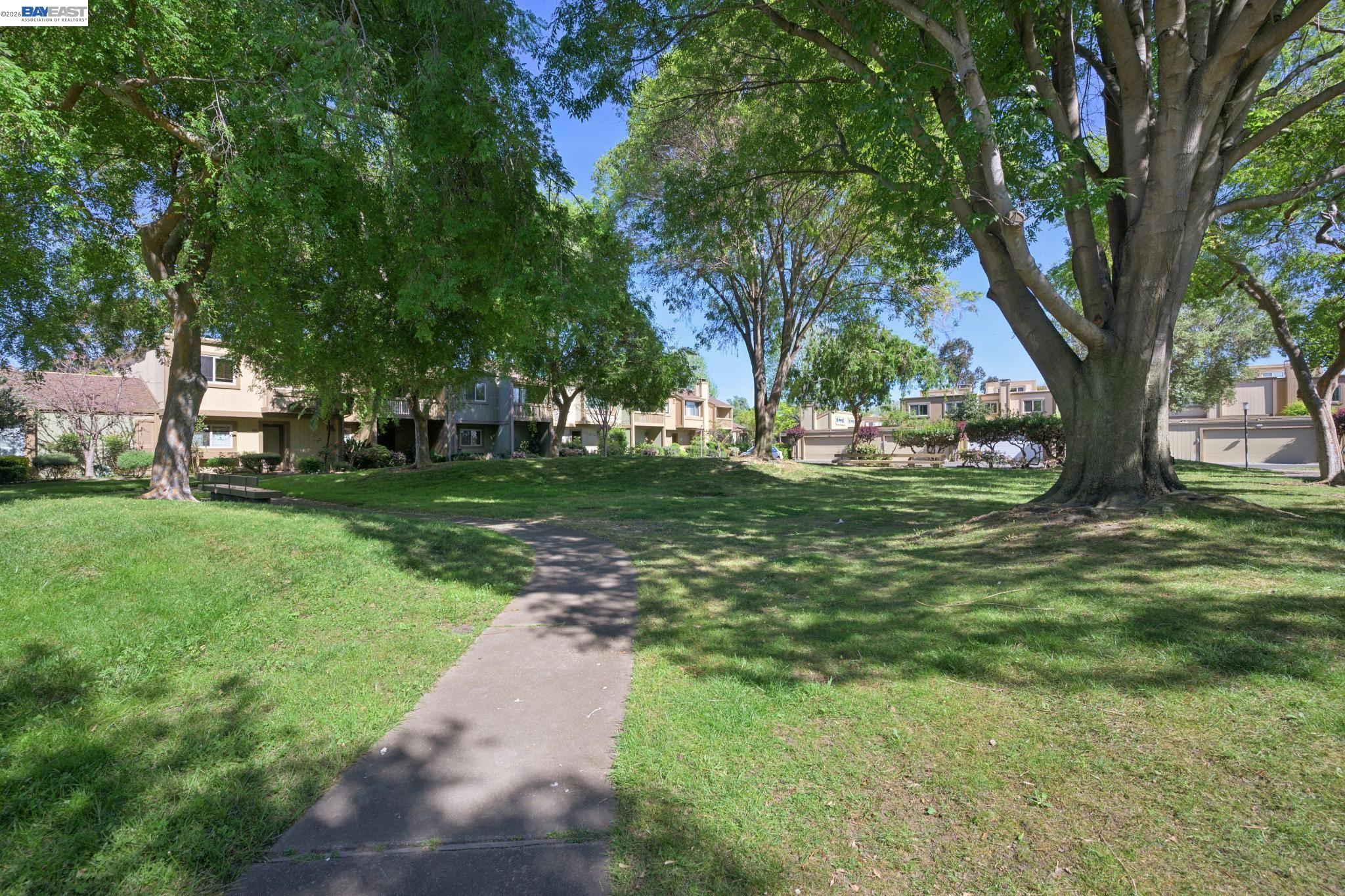 3201 Phoenix Lane Alameda, CA 94502 - Photo 42 of 58 a backyard of a house with lots of green space
