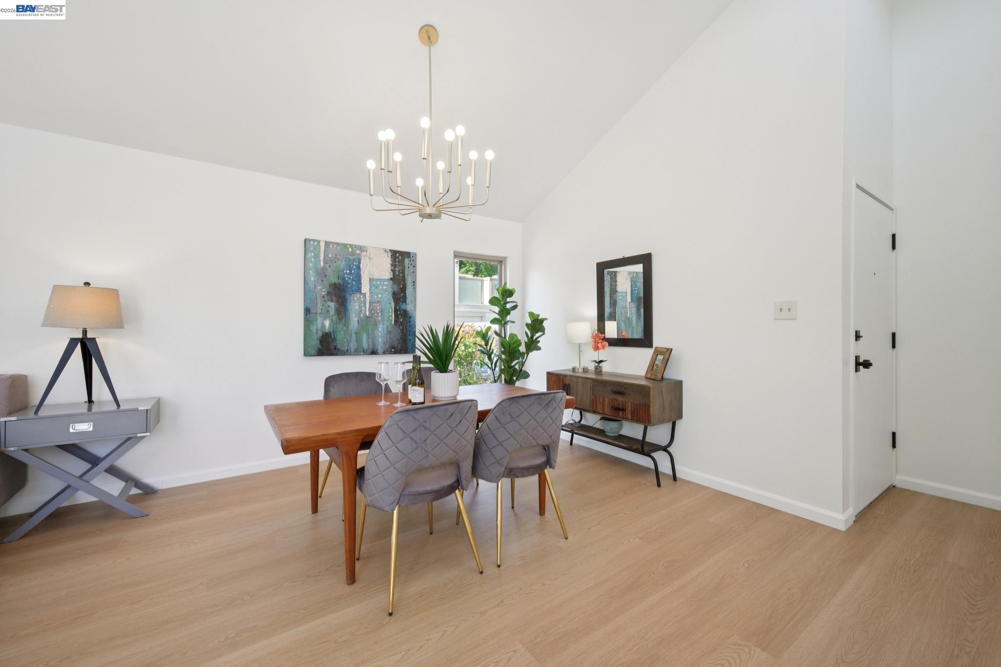 3201 Phoenix Lane Alameda, CA 94502 - Photo 5 of 58 a view of a dining room with furniture and wooden floor