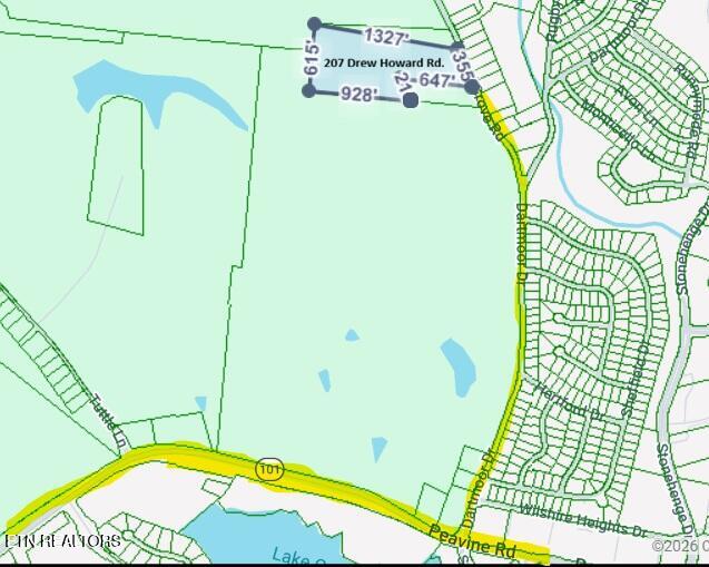 207 Drew Howard Road Crossville, TN 38571 - Photo 2 of 42 207 Location and dimensions