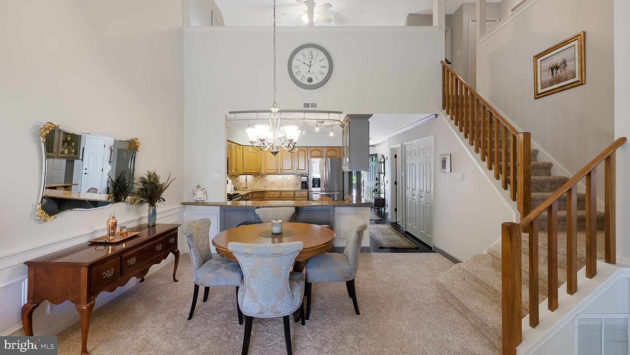 163 Progress Drive Doylestown, PA 18901 - Photo 19 of 35 Elegant dining area with soaring ceilings.