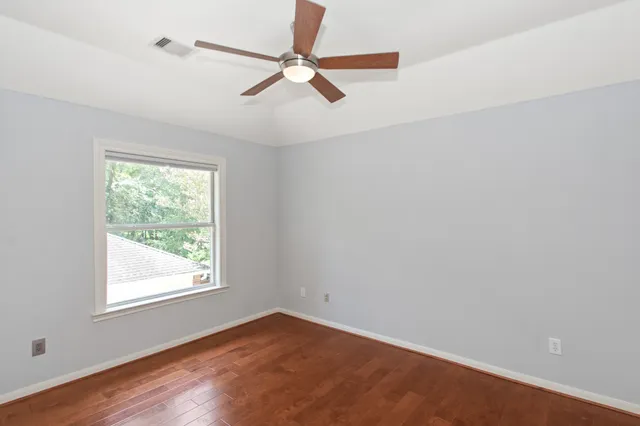 a view of a window in a room