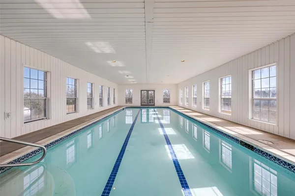 a view of a swimming pool and window