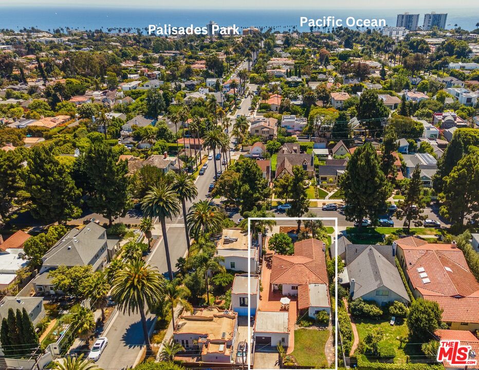 447 9th Street Santa Monica, CA 90402 - Photo 50 of 58 an aerial view of a city