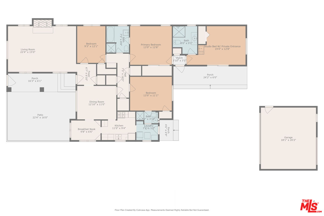 447 9th Street Santa Monica, CA 90402 - Photo 58 of 58 a picture of floor plan