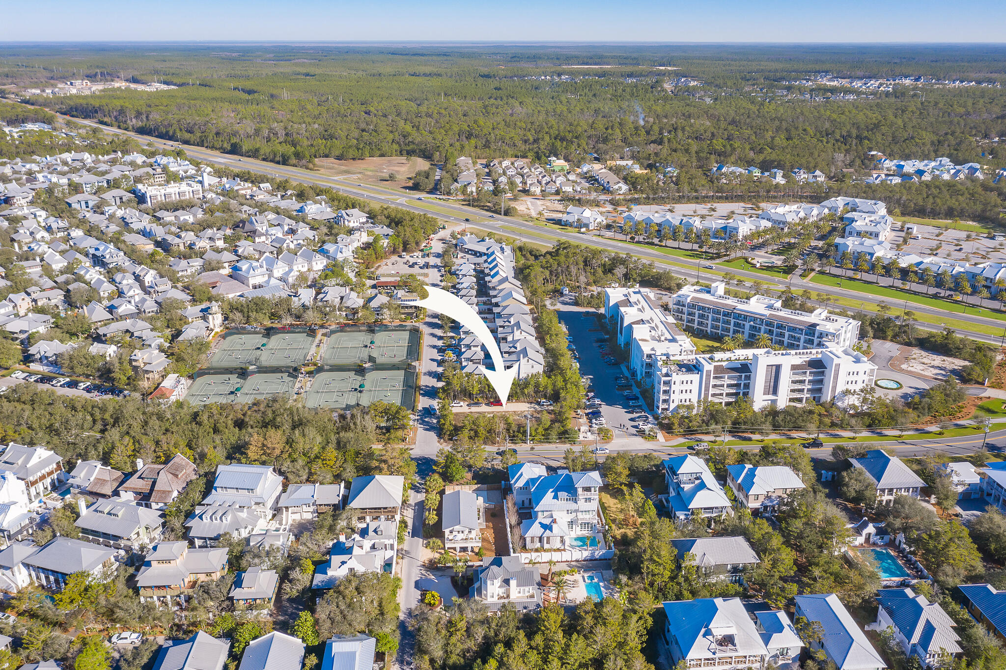 1-4 Winston Ln Inlet Beach Inlet Beach, FL 32461 - Photo 6 of 17 a view of city and ocean