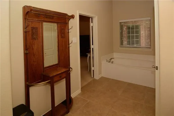 a view of front door