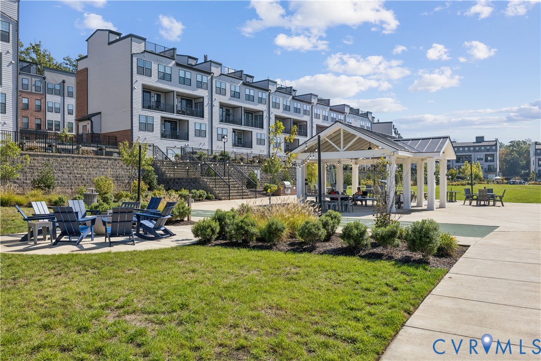 13133 Brattice Loop Midlothian, VA 23114 - Photo 34 of 40 a front view of a building with garden