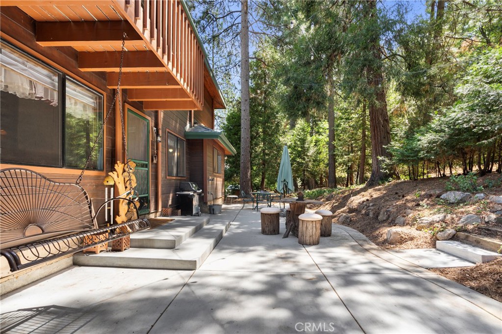 116 Pine Ridge Road Crestline, CA 92325 - Photo 28 of 35 a view of a building with sitting area