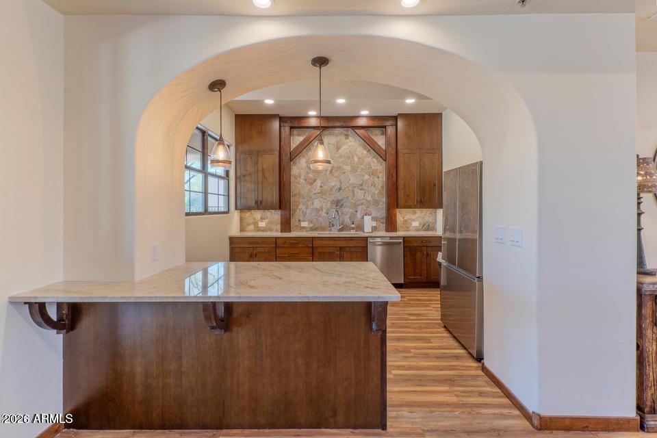 36601 North Mule Train Road, Unit B21 Carefree, AZ 85377 - Photo 32 of 33 Clubhouse kitchen