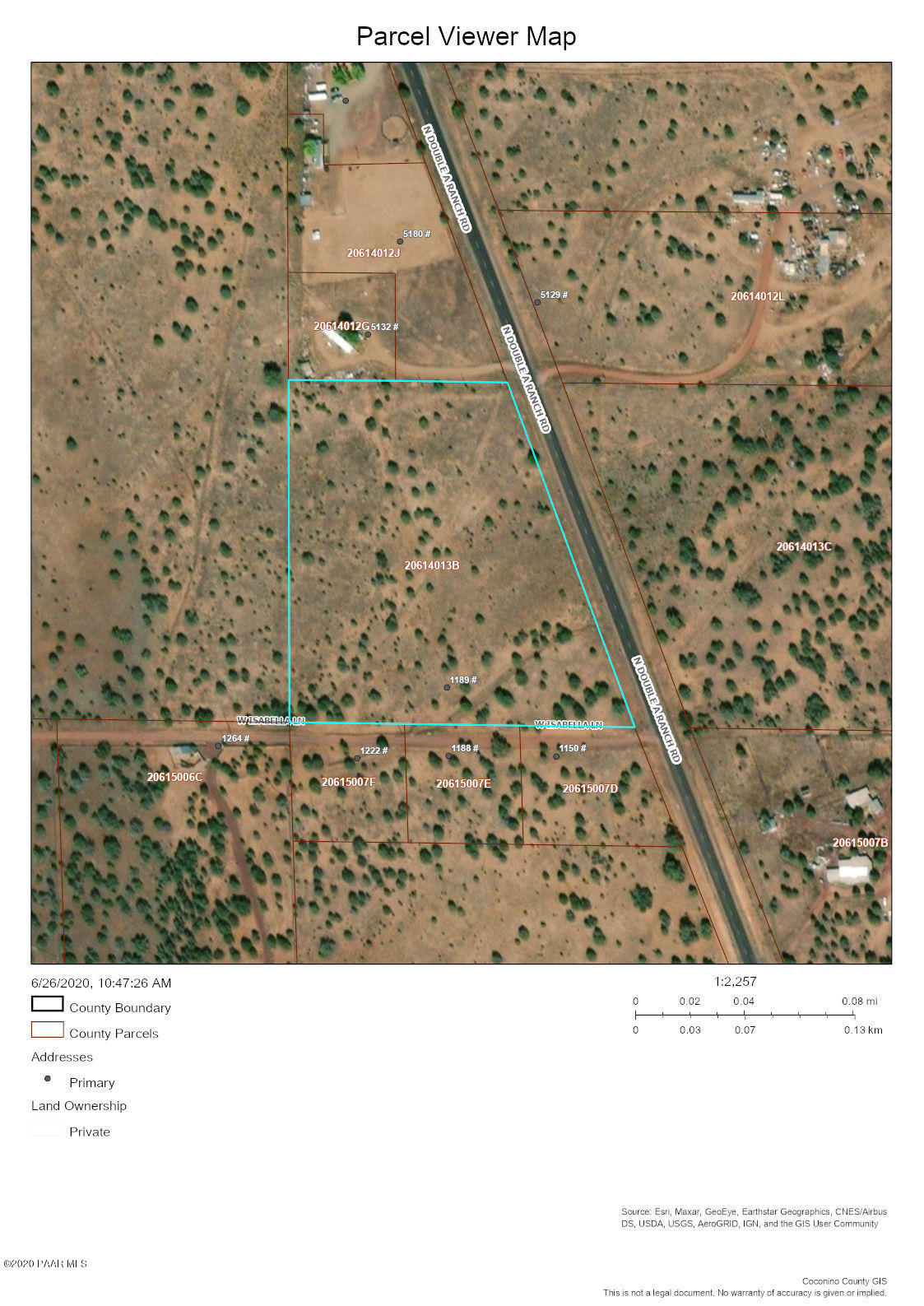 Lot D Lot D Double A Ranch Road Williams, AZ 86046 - Photo 3 of 4 Kinsley ariel