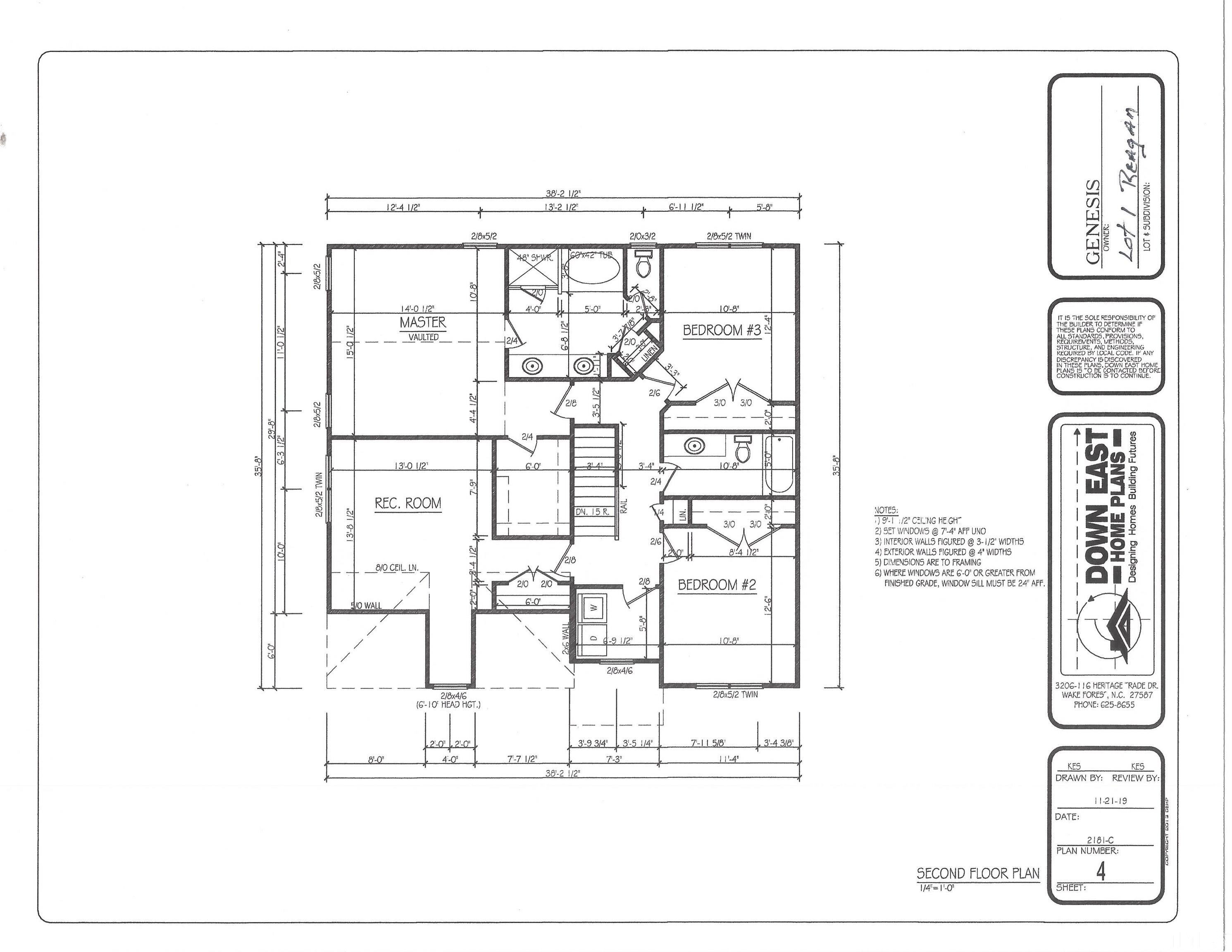6237 Reagan Lane Wake Forest, NC 27587 - Photo 22 of 22 a picture of a floor plan