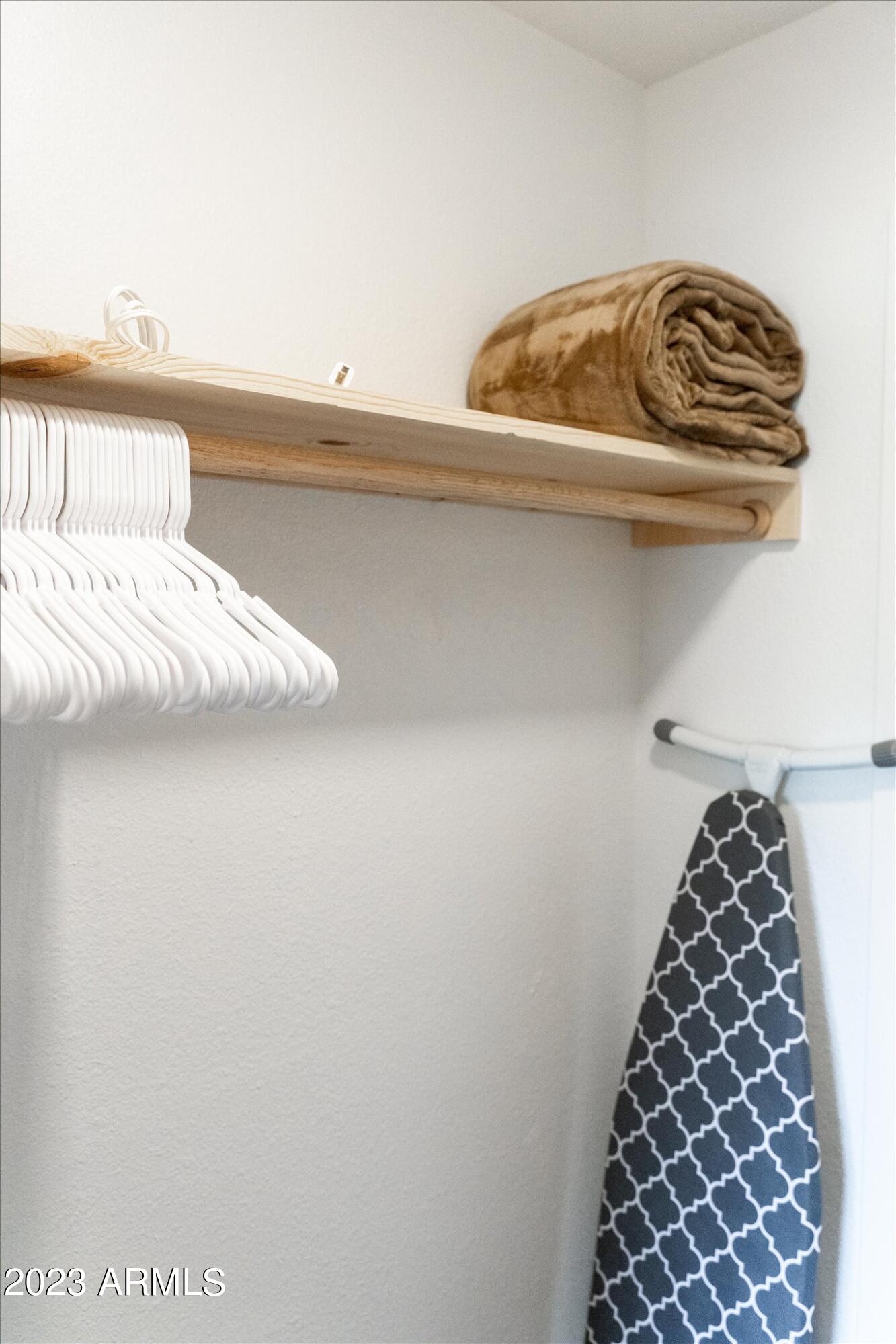 533 West Guadalupe Road, Unit 1024 Mesa, AZ 85210 - Photo 44 of 60 a view of small space with racks on the wall