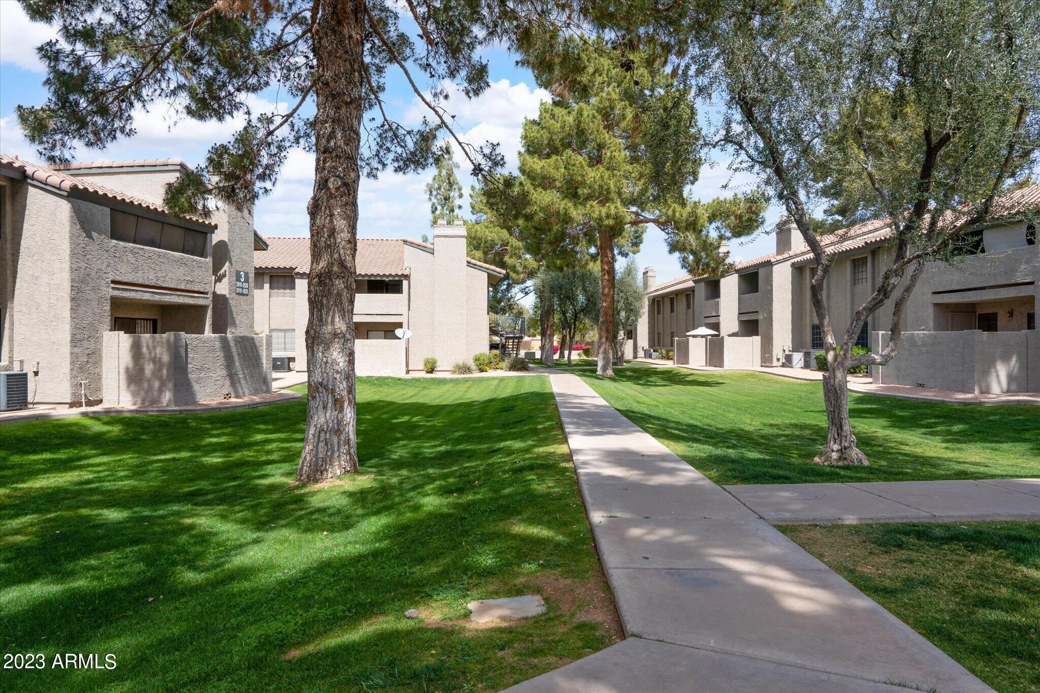 533 West Guadalupe Road, Unit 1024 Mesa, AZ 85210 - Photo 52 of 60 a view of a yard in front of house
