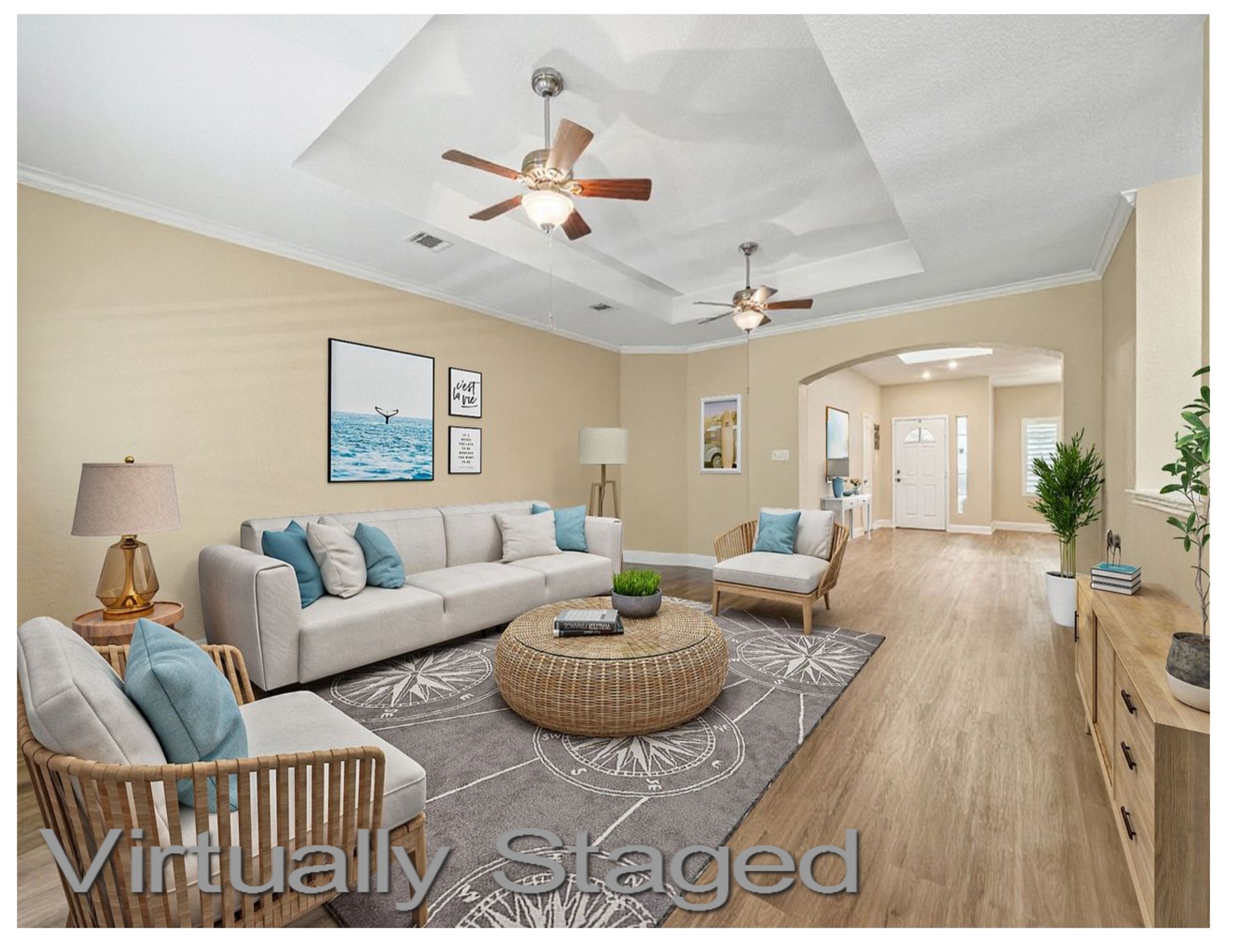 3 BR's + 3 Full Baths! 2 Adjoin! 3 Mins to Lake Travis! Come See!