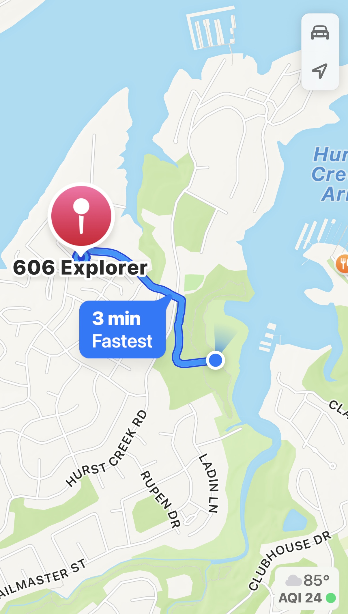 606 Explorer Lakeway, TX 78734 - Photo 29 of 29 Map / location - So close to Parks, Pavillion, Picnic Areas! Don't miss a quick drive by to see this area!