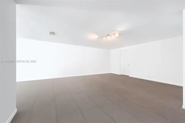 a view of empty room