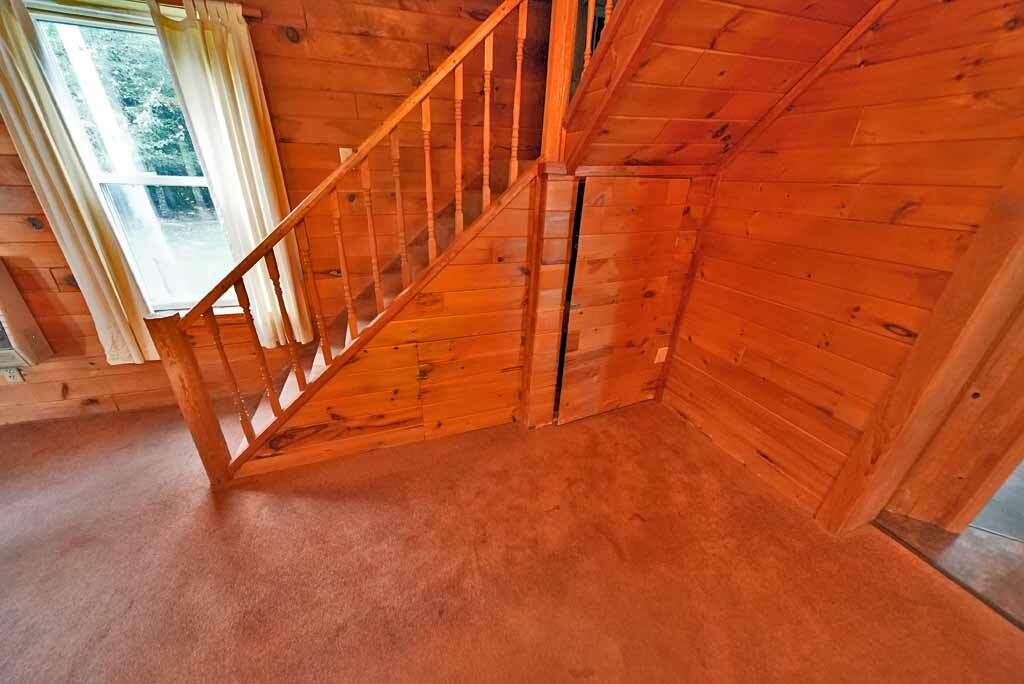 1378 Bancroft Road Wytopitlock, ME 04497 - Photo 34 of 55 rear-stairway-bancroft-me
