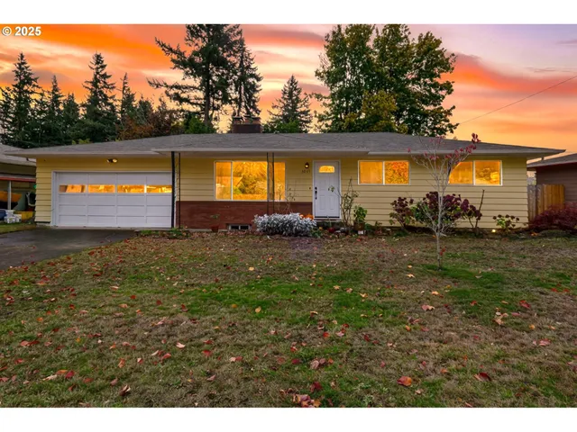 a view of a back yard