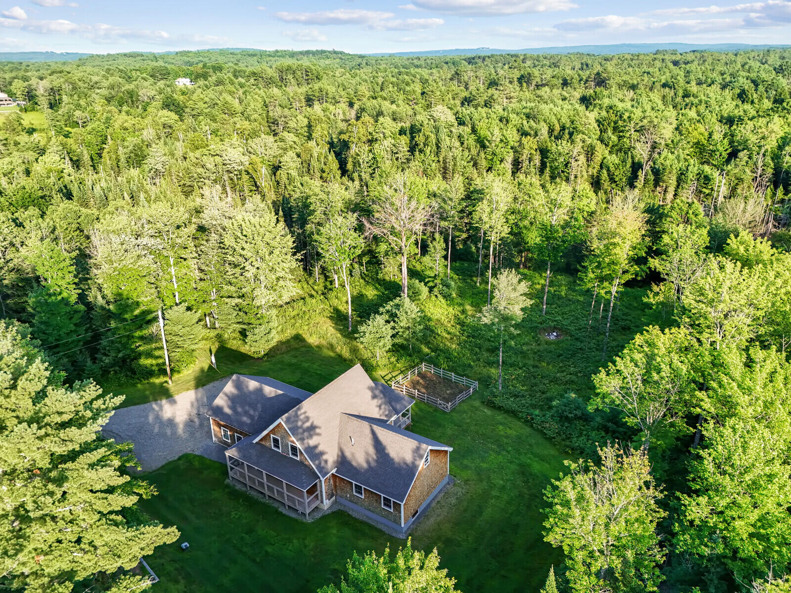 86 Skidmore Road North Anson, ME 04958 - Photo 59 of 70 Aerial front view