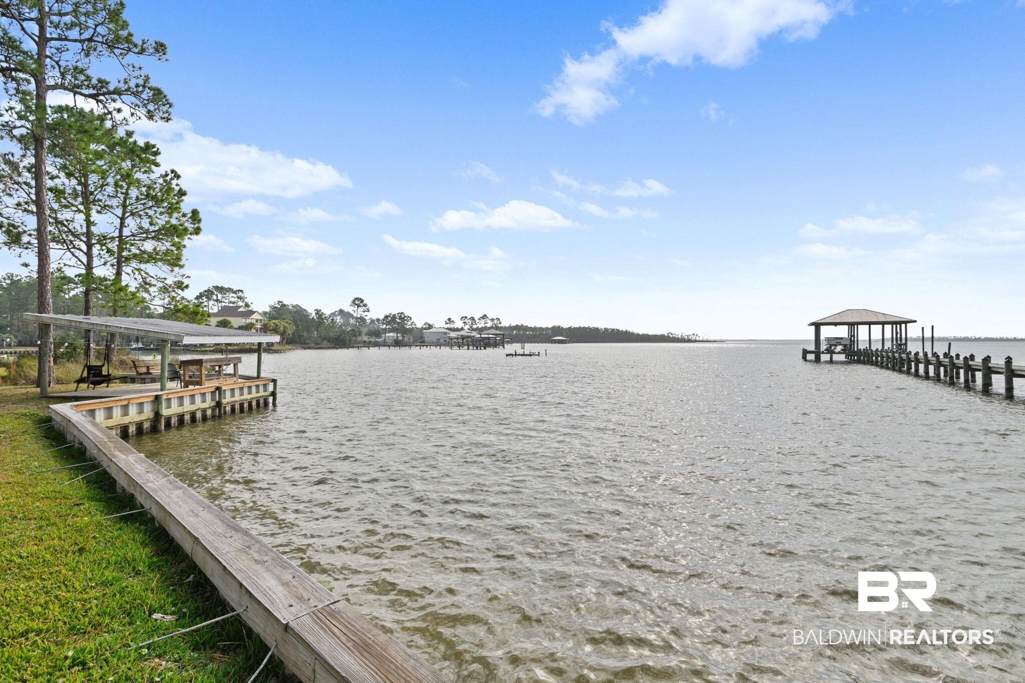 7947 Bayshore Drive Elberta, AL 36530 - Photo 6 of 26 Dock area with a water view and boat lift