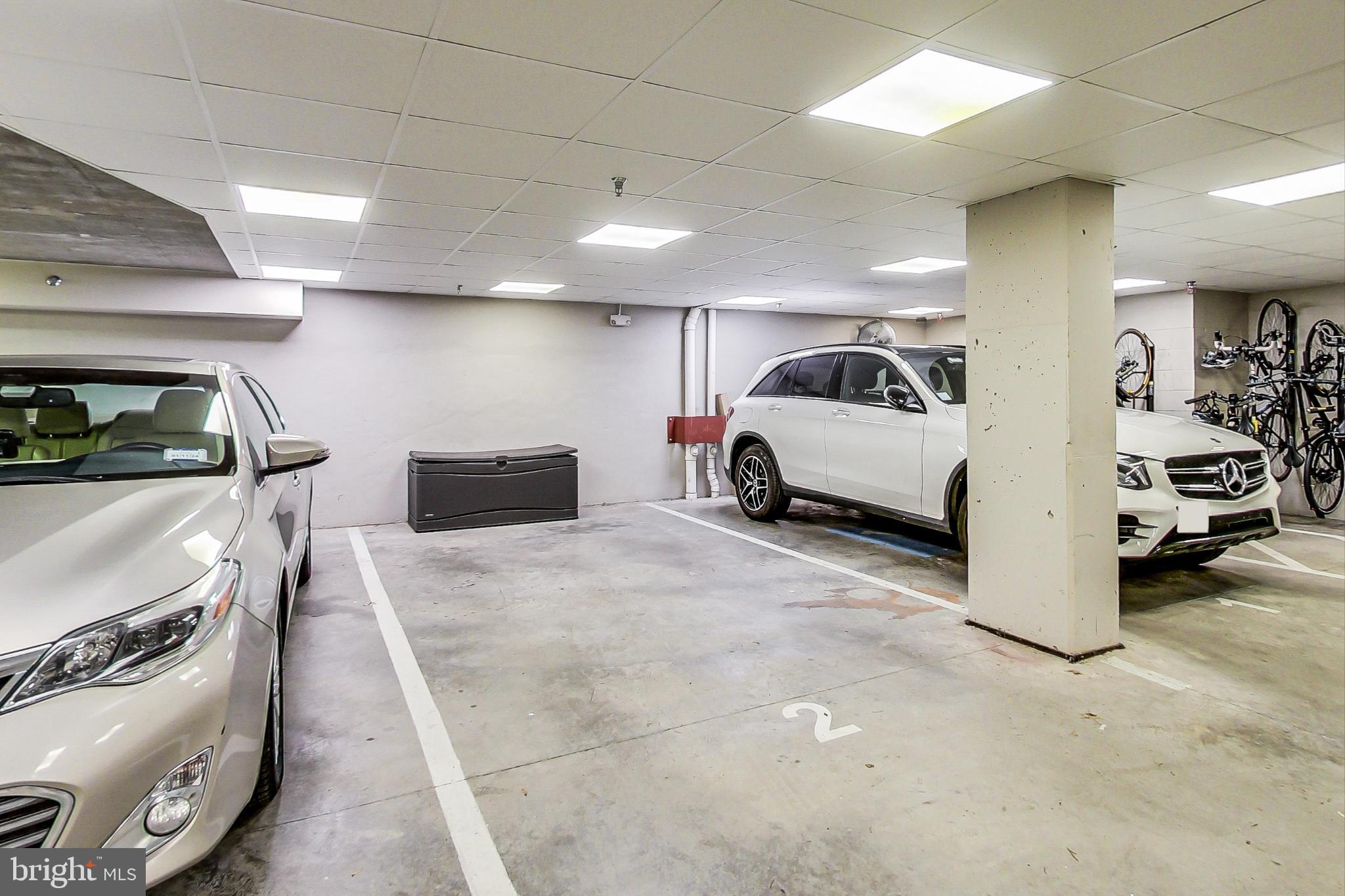 3035 15th Street Northwest, Unit 105 Washington, DC 20009 - Photo 38 of 50 Spacious underground parking area.