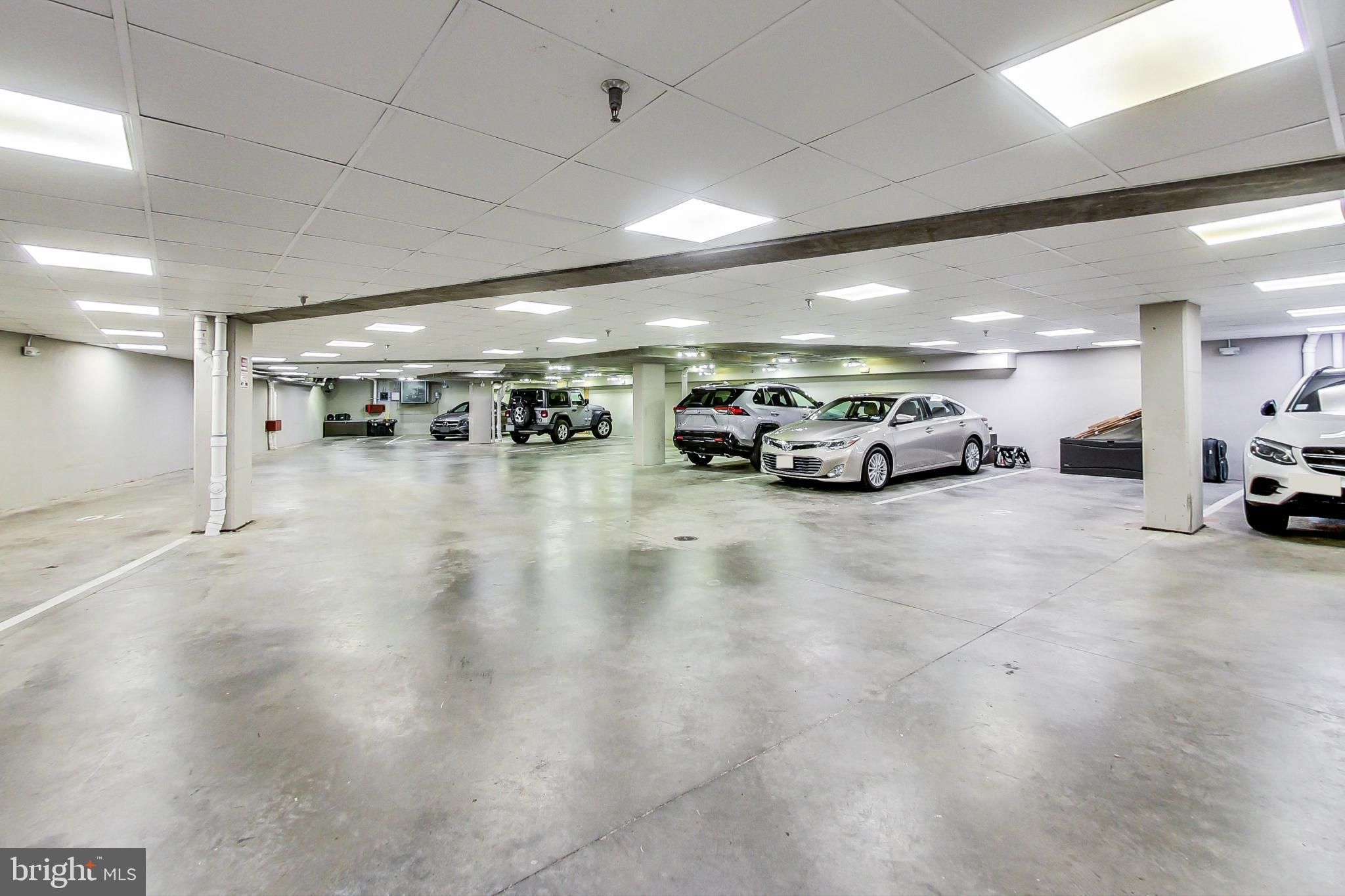 3035 15th Street Northwest, Unit 105 Washington, DC 20009 - Photo 39 of 50 Spacious underground parking area.