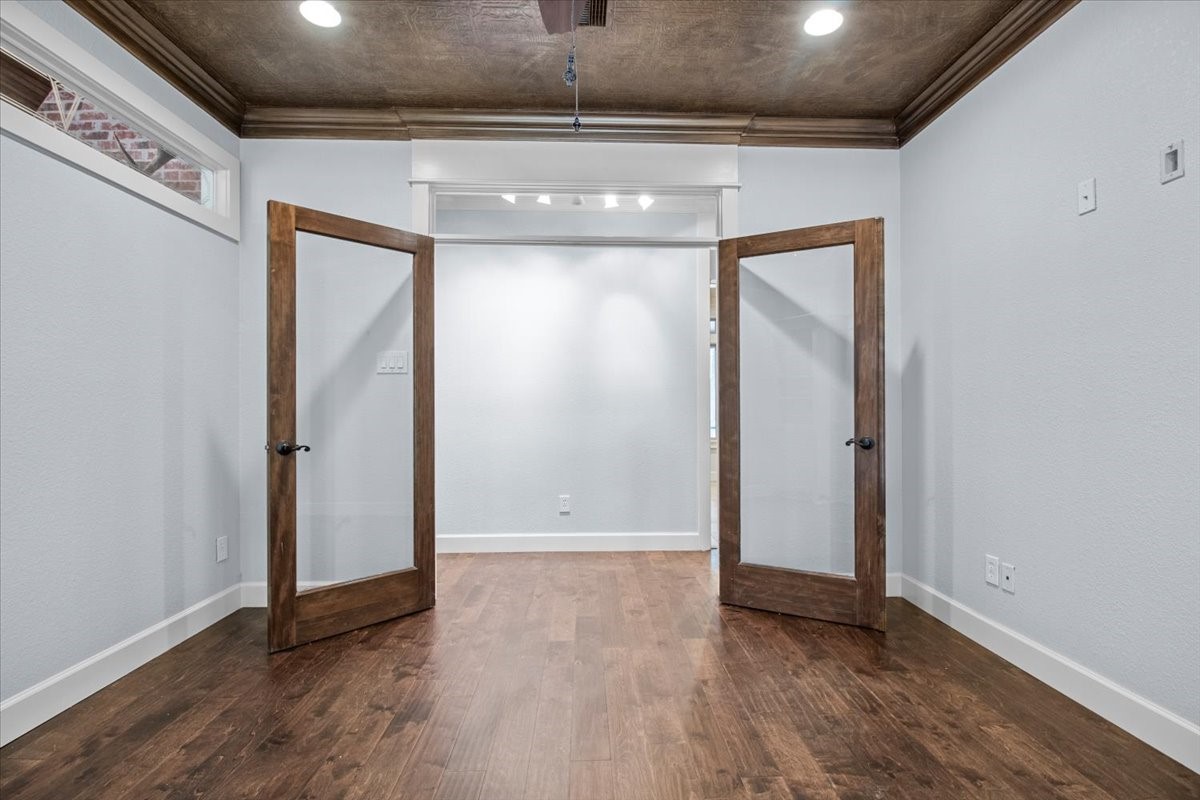 28822 Village Bend Magnolia, TX 77355 - Photo 20 of 45 wooden floor in an empty room