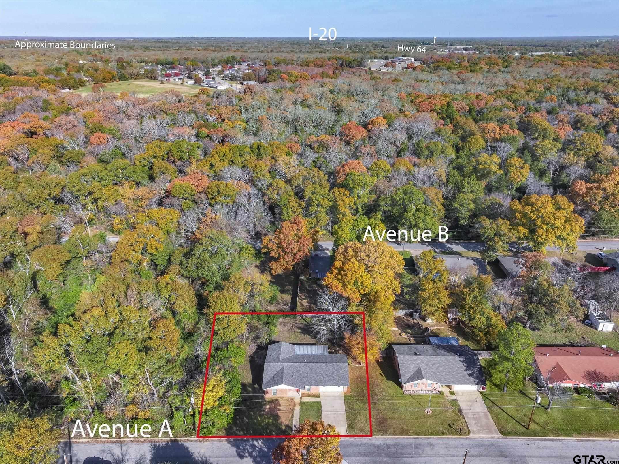 856 Ave A Canton, TX 75103 - Photo 6 of 40 an aerial view of residential houses with outdoor space