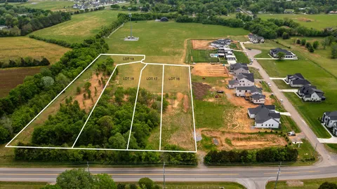 an aerial view of a football ground