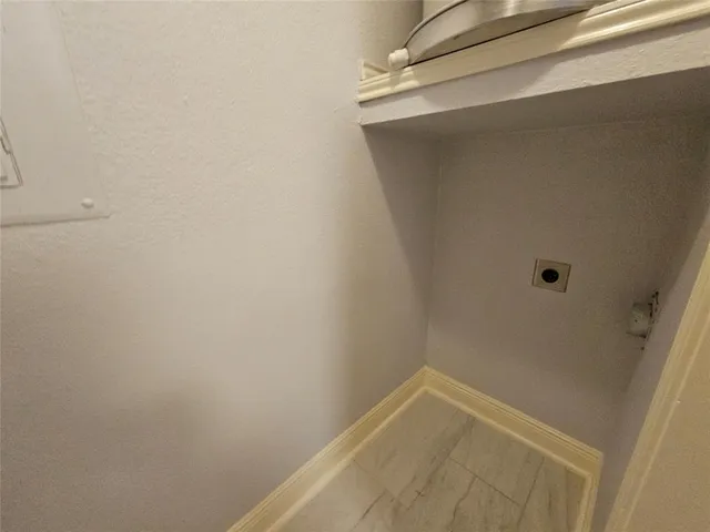 a view of a small space