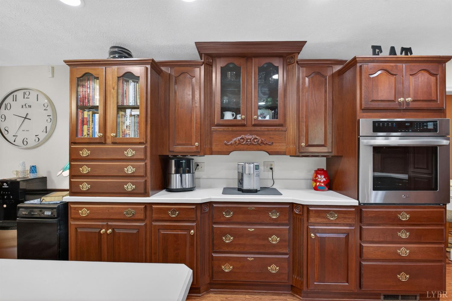 185 Clearview Circle Rustburg, VA 24588 - Photo 17 of 43 a kitchen with stainless steel appliances granite countertop a sink dishwasher stove and cabinets