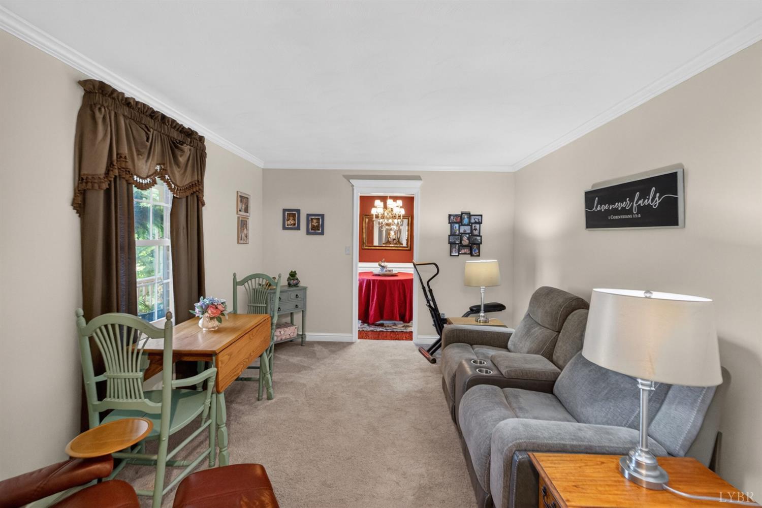 185 Clearview Circle Rustburg, VA 24588 - Photo 8 of 43 a living room with furniture and a window