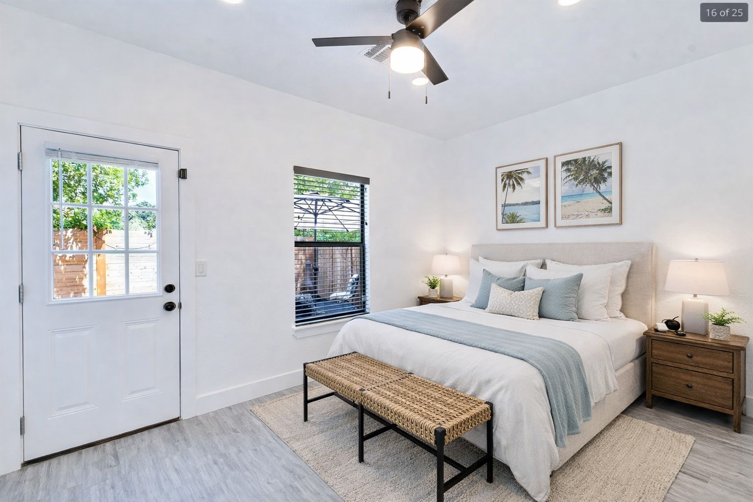 314 Saxon Lane Austin, TX 78741 - Photo 9 of 24 a bedroom with a bed and a window