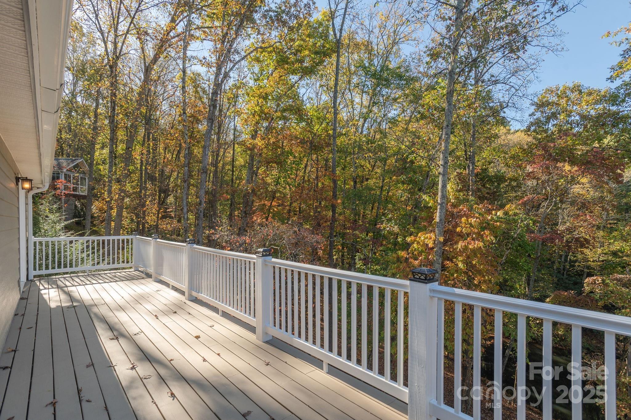 10 Tahchee Trail Fletcher, NC 28732 - Photo 8 of 48 a view of balcony with wooden floor
