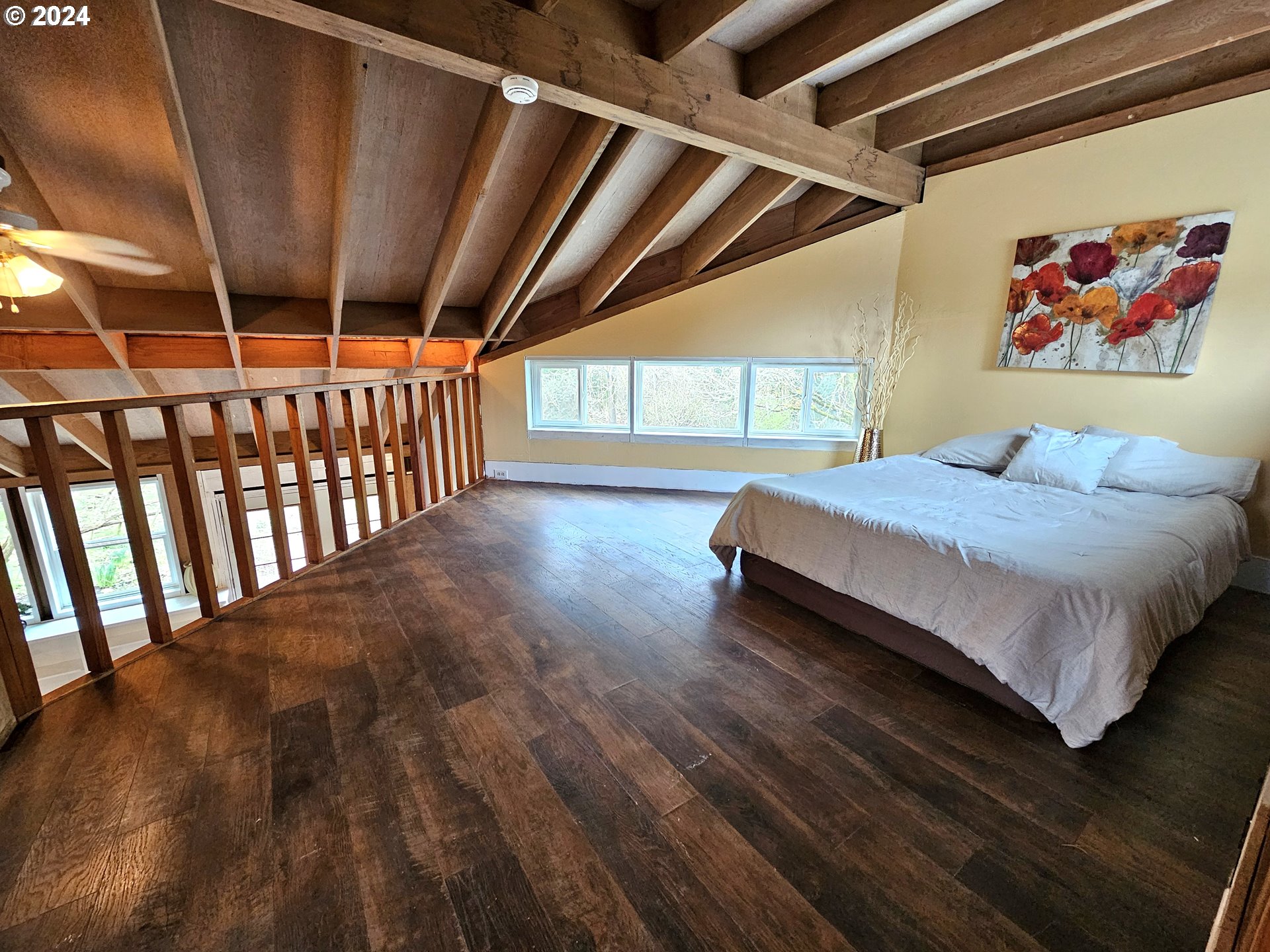 16850 Southeast Walnut Hill Road Amity, OR 97101 - Photo 23 of 47 a bedroom with a bed with the view of hallway