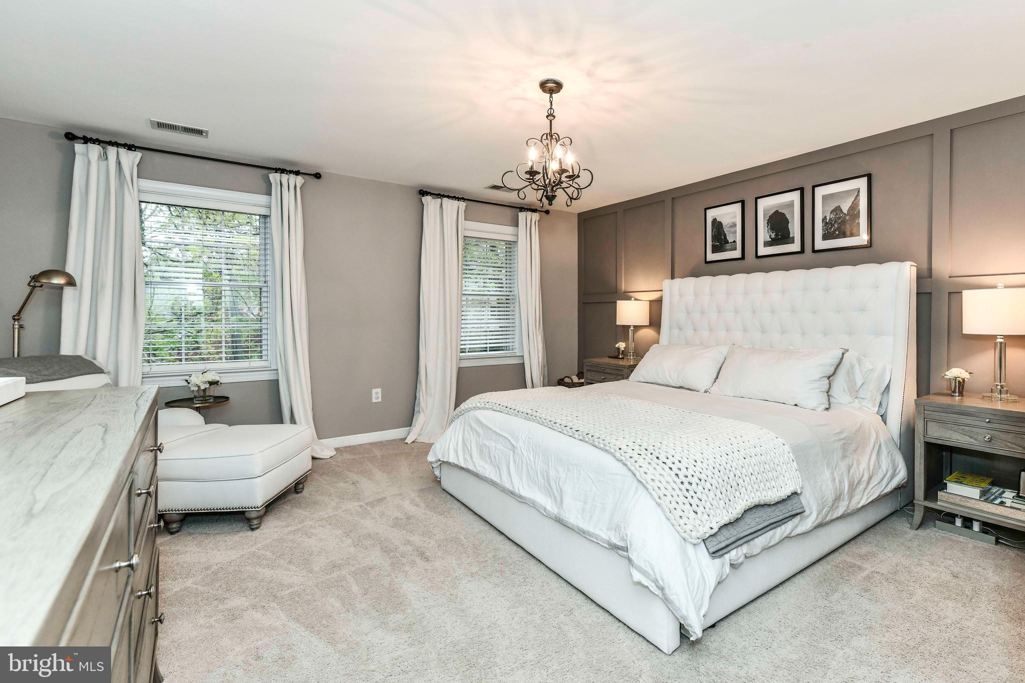 6866 Melrose Drive McLean, VA 22101 - Photo 18 of 42 a bedroom with a bed couch and window