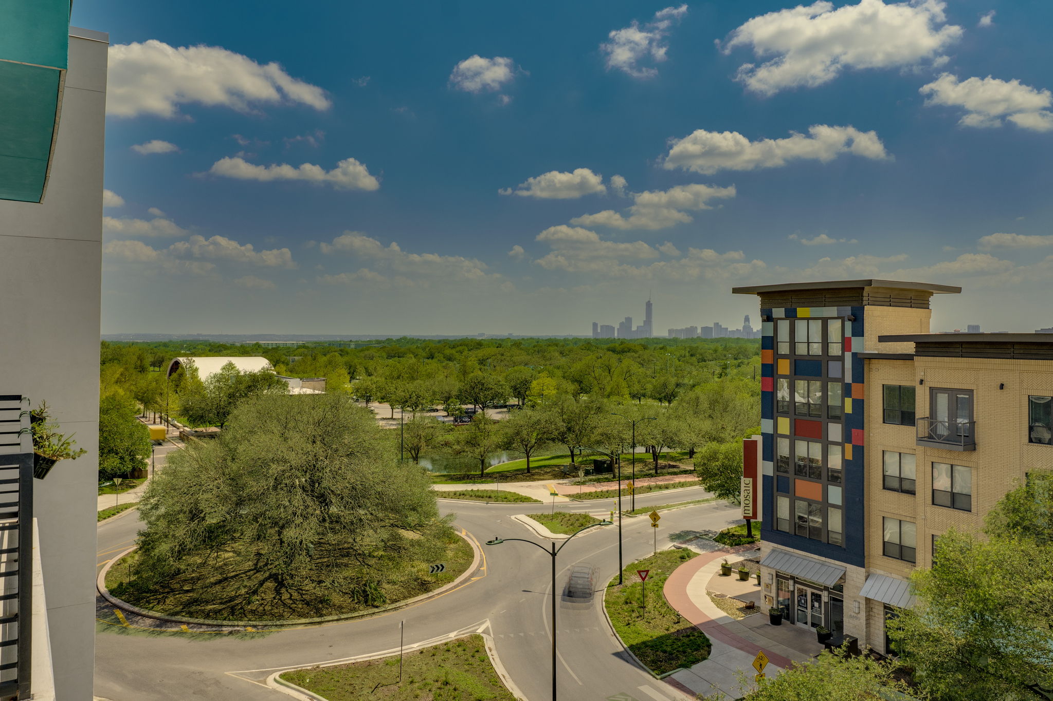 1701 Simond Avenue, Unit 524 Austin, TX 78723 - Photo 19 of 30 a view of a swimming pool from a balcony