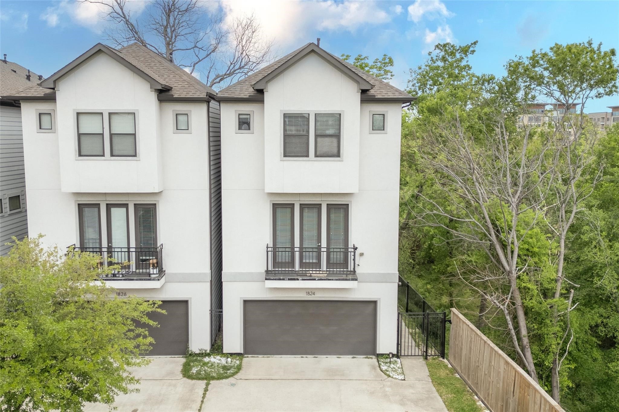 1824 Bonner Street Houston, TX 77007 - Photo 1 of 39 a front view of a house with a yard and trees around