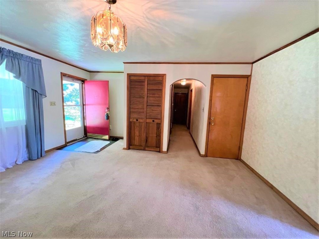 3080 Dutch Ridge Road Parkersburg, WV 26104 - Photo 2 of 29 Come on in! Nice size living room with a large Vinyl insulated style picture window.