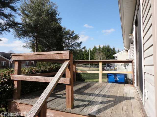 303 Old Farm Road Graham, NC 27253 - Photo 16 of 16 Patio/Deck. Rear Deck