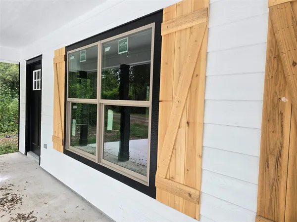 a view of a door front of a house