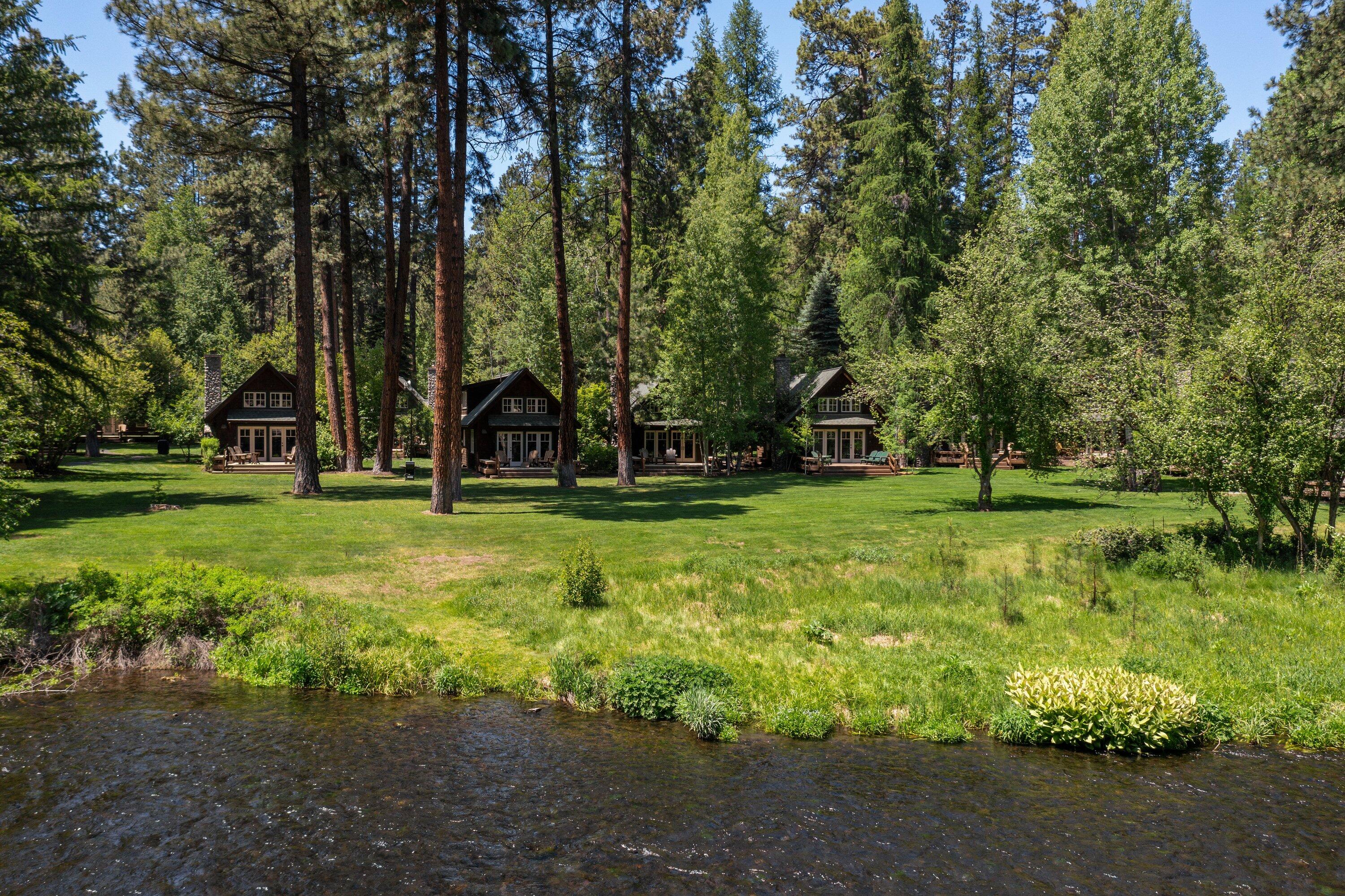 25559 Southwest Suttle-Sherman Road, Unit 5 Camp Sherman, OR 97730 - Photo 23 of 32 View of Cabin 5 from the Metolius River