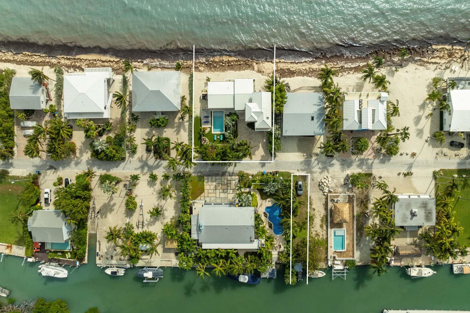 133 Sunset Drive Islamorada, FL 33036 - Photo 62 of 81 Overhead Lot Lines