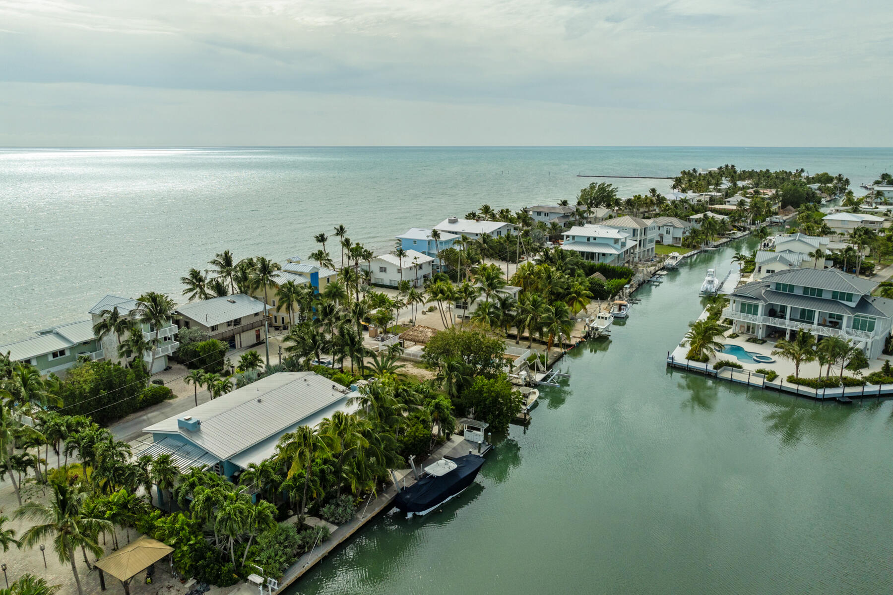 133 Sunset Drive Islamorada, FL 33036 - Photo 77 of 81 an aerial view of a house with a lake view