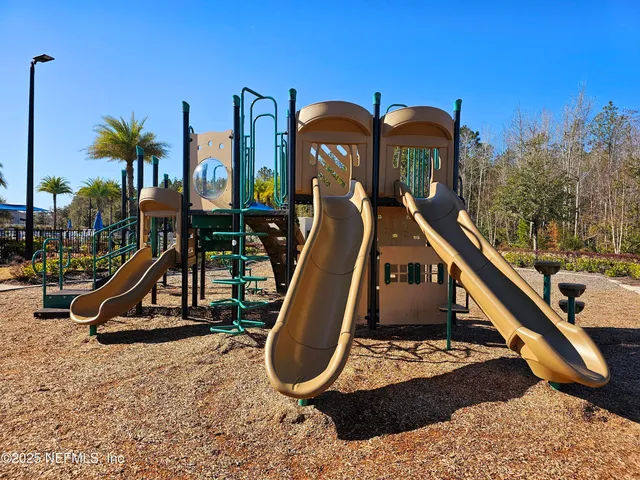 a view of a slide with a slide