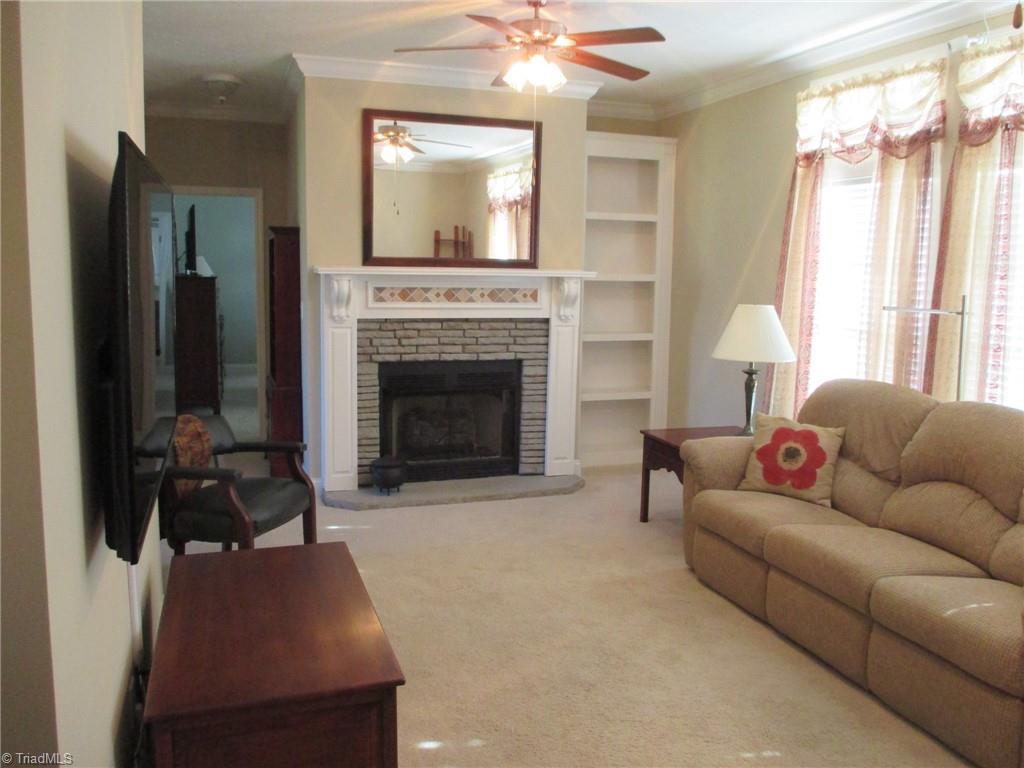 2475 Swicegood Road Linwood, NC 27299 - Photo 4 of 38 LIVING ROOM WITH FIREPLACE(GAS LOGS)