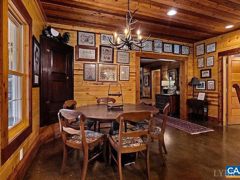 325 Old Roseland Road Roseland, VA 22967 - Photo 46 of 69 a view of a dining room with furniture window and wooden floor